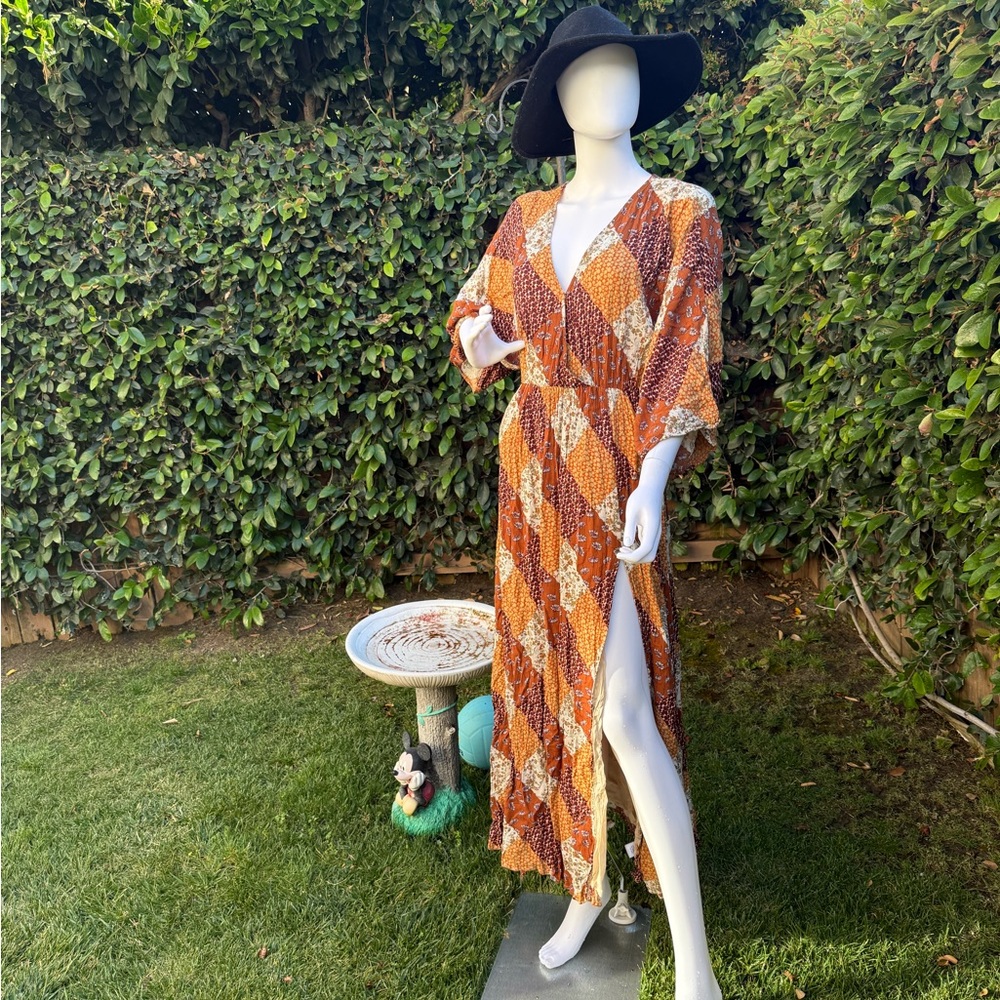 Sweet lemon Patterned Maxi Dress